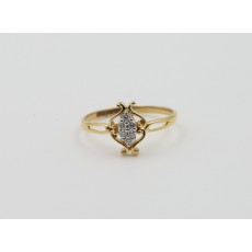 18K Diamond Modern Ring for Women's  